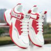 Men's Casual Waterproof High-top Soft Leather Basketball Shoes