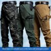 dc1b5d10-c07e-400f-a4eb-a6aaaf51b152_trans.jpeg Men's Long Casual Outdoor Multi-Pocket Loose-Fit Durable Tactical Cargo Pants