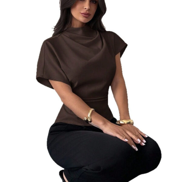 Women's Trendy Asymmetrical Fashion Blouse Top