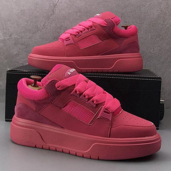 Men's Breathable Mesh Thick-Soled Height-Increasing Casual Sports Sneakers