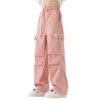 de80c54b-3f48-4f25-8ad6-efba334c8534.jpg Men's Casual Retro High Street Fashion Pleated Straight Leg Cargo Pants
