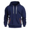 Men's Fashionable Trendy & Casual Fleece-Lined Hoodie