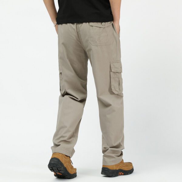 Men's Casual Trendy Long Multi-Pocket Cargo Work Pants