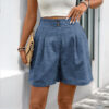 Women's Fashion Solid Color Casual Straight-Leg Pants