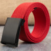 Men's Casual Snap-Clasp Canvas Candy-Colored Belt