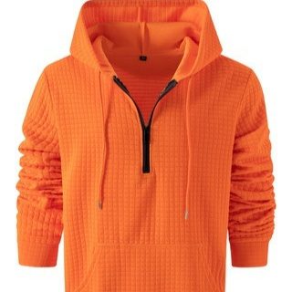 e2af439b-9967-4c32-829d-c85e2504ccb1_fine.jpeg Men's Trendy Plaid Jacquard Solid-Color Casual Hoodie Sweater