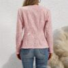 Women's Cropped French-Style Chic Jacket