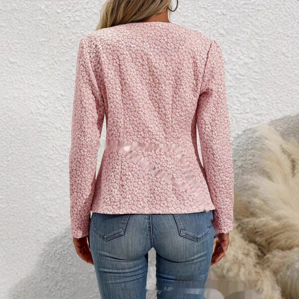 Women's Cropped French-Style Chic Jacket
