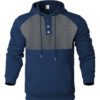 Men's Sports Casual Buttoned Hooded Sweater