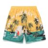 Men's Casual Floral Beach Style Printed Swim Shorts