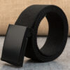 Men's Casual Snap-Clasp Canvas Candy-Colored Belt