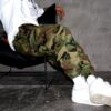 Men's Retro Hip Hop High Street Camouflage Casual Cargo Pants