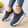 Women's Casual Plus-Size Comfortable Slip-On Running Shoes