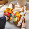 Men's Casual Retro High-Rise Skateboard Sneakers
