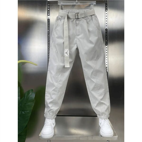 Men's Long Casual Trendy Relaxed-fit Versatile Patchwork Cropped Pants