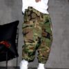Men's Retro Hip Hop High Street Camouflage Casual Cargo Pants